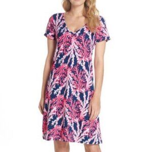 Lilly Pulitzer Jessica Short Sleeve Dress Pink S